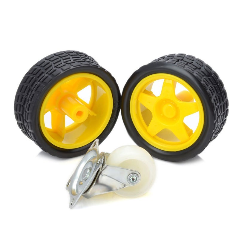 Generic - Smart Robot Car Chassis Kit for Arduino Multicolour - Image 1