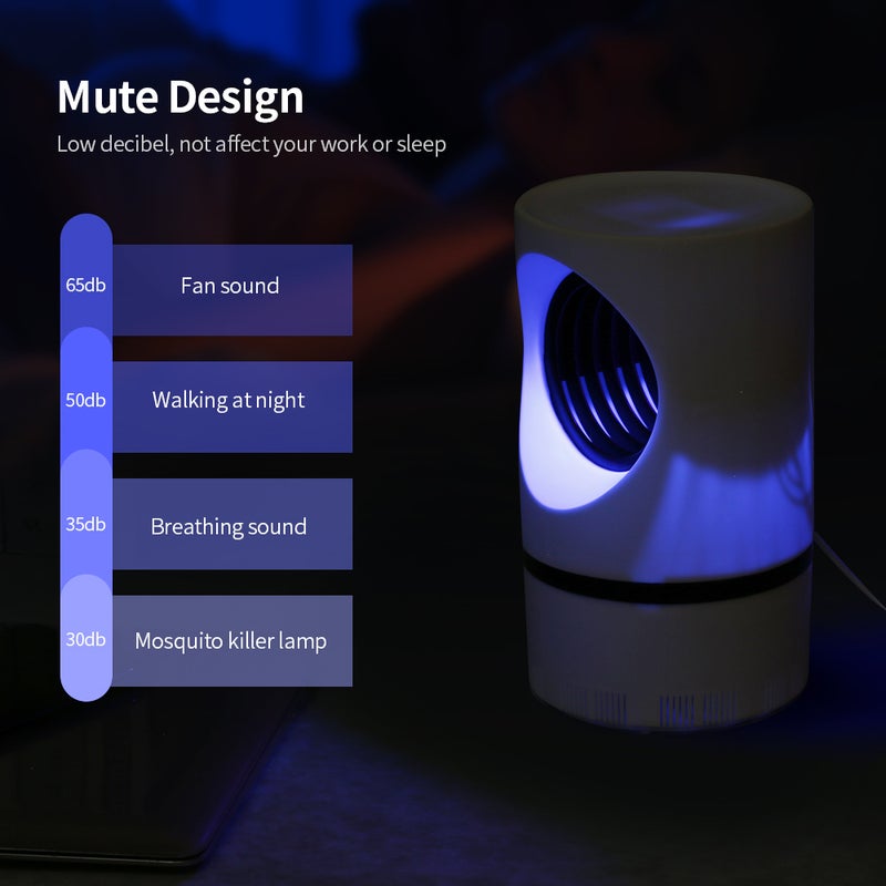 USB Mosquito Killer Lamp White  - Image 5