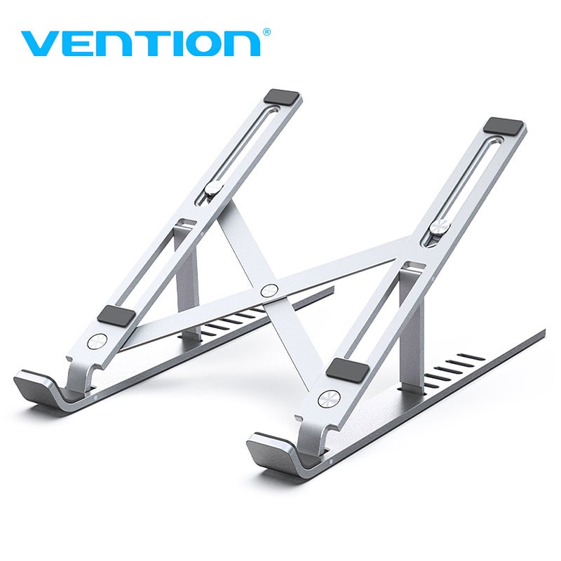 VENTION - Anti-Slip Foldable Laptop Stand Silver - Image 1