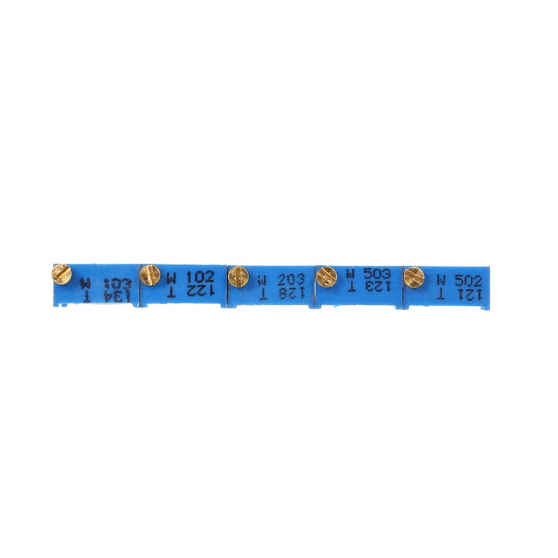 Generic - 50-Piece Multiturn Trimmer Potentiometer Kit Blue - Image 1
