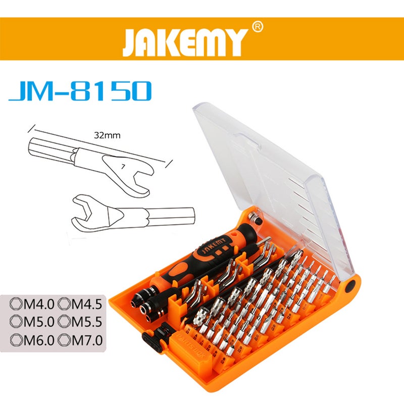 JAKEMY JM-8150 52 in Laptop Screwdriver Set Multicolour - Image 2