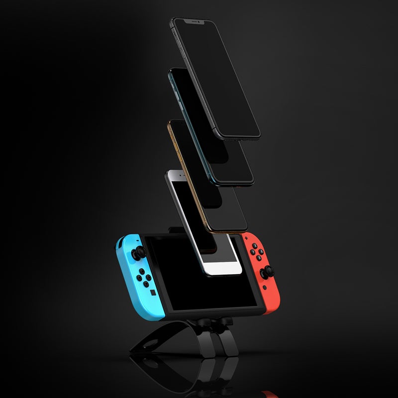 Iqunix Silicone Protection Phone Holder black  - Image 4