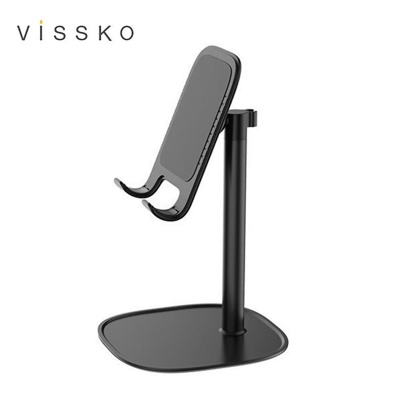 Vissko Adjustable Angle Mobile Phone Holder Stand black - Image 1