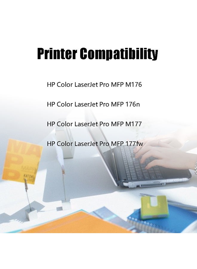 دي دبليو مجموعة من 4 خراطيش حبر متعدد الألوان - Image 4