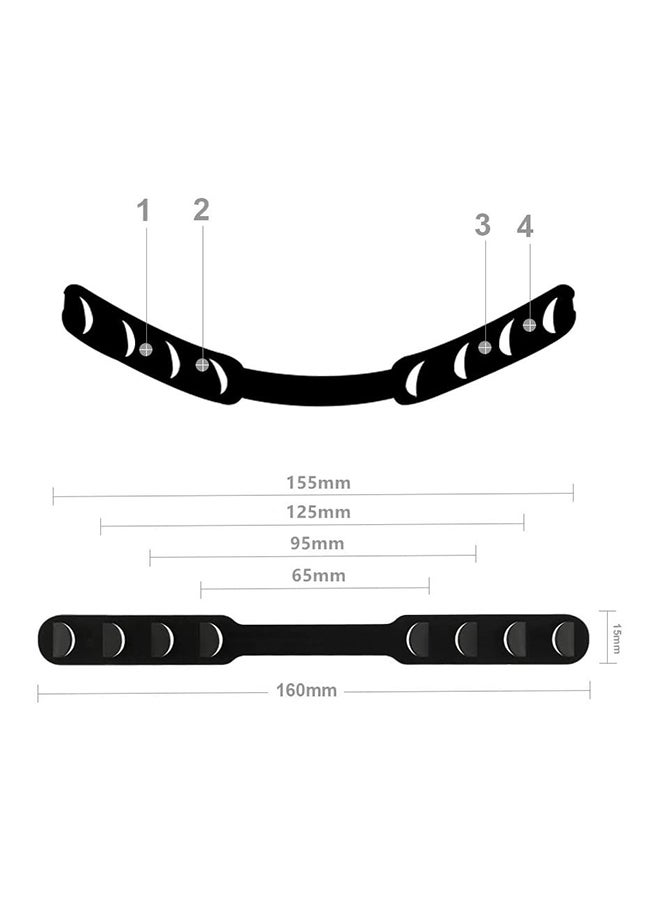 10 Piece Plastic Mask Extender Adjustable Strap - Image 4