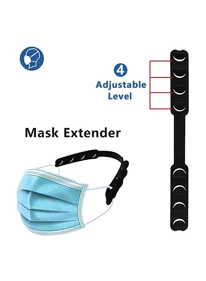Generic 5 Piece Plastic Mask Extender Adjustable Strap  - Image 2