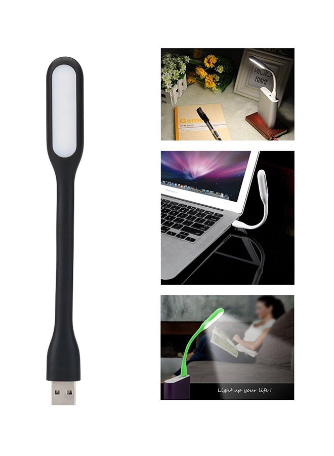 5 Piece Flexible Mini USB LED Night Light Black 16.51x1.78x0.89cm - Image 2
