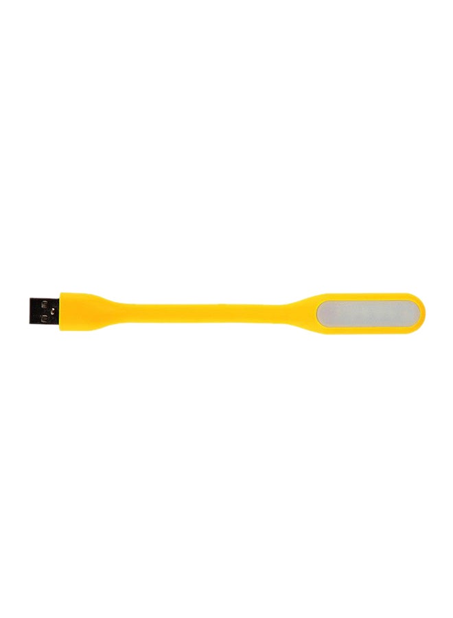 Generic 2 Piece Flexible Mini USB LED Night Light Yellow 169x18x9mm  - Image 2