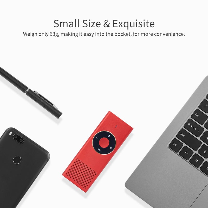 Xiaomi - Xiao-mi Moyu AI 15 Languages Translator Pro Interpreter Red - Image 1