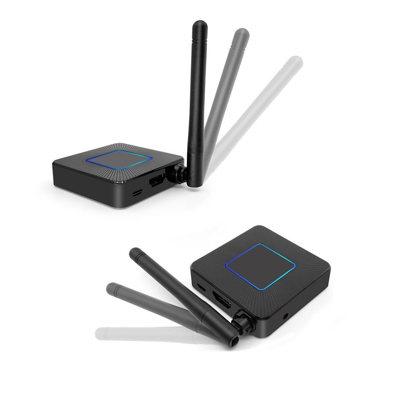 Generic Wireless HD Display Dongle Video Casting for Large Screen 2.4G Wireless Transmission Dual Band Black  - Image 3