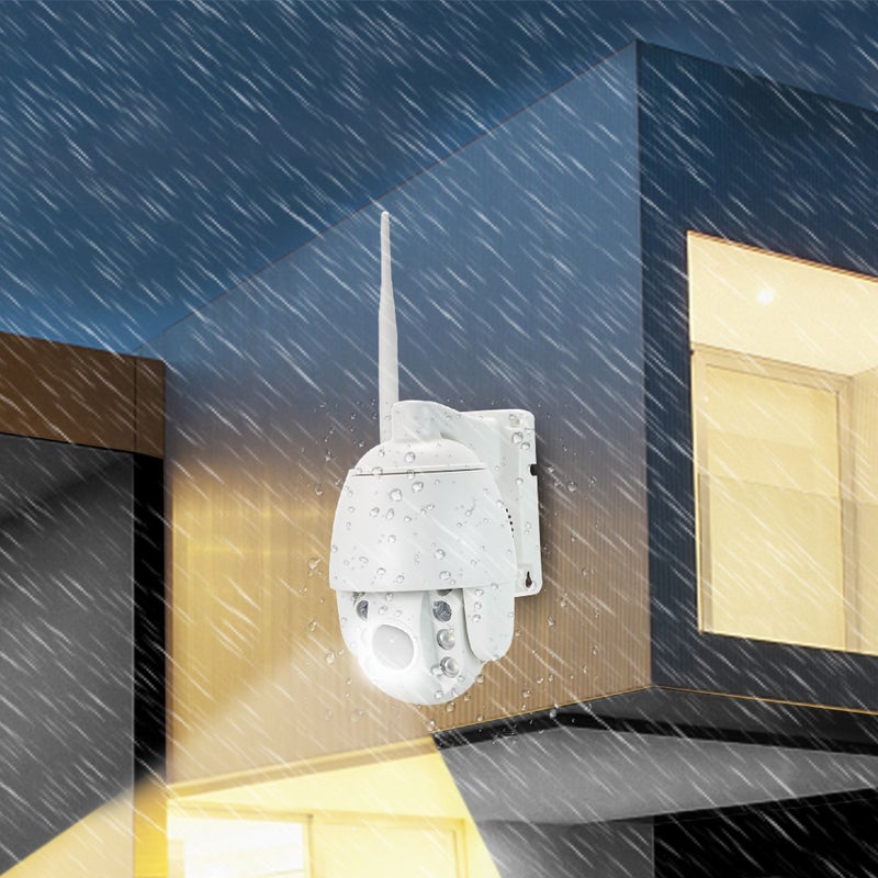 Generic - 1080P HD PTZ Wi-Fi Wireless 2.8-12mm Auto Focus Colorful Night Vision Outdoor IP CCTV Camera - Image 1