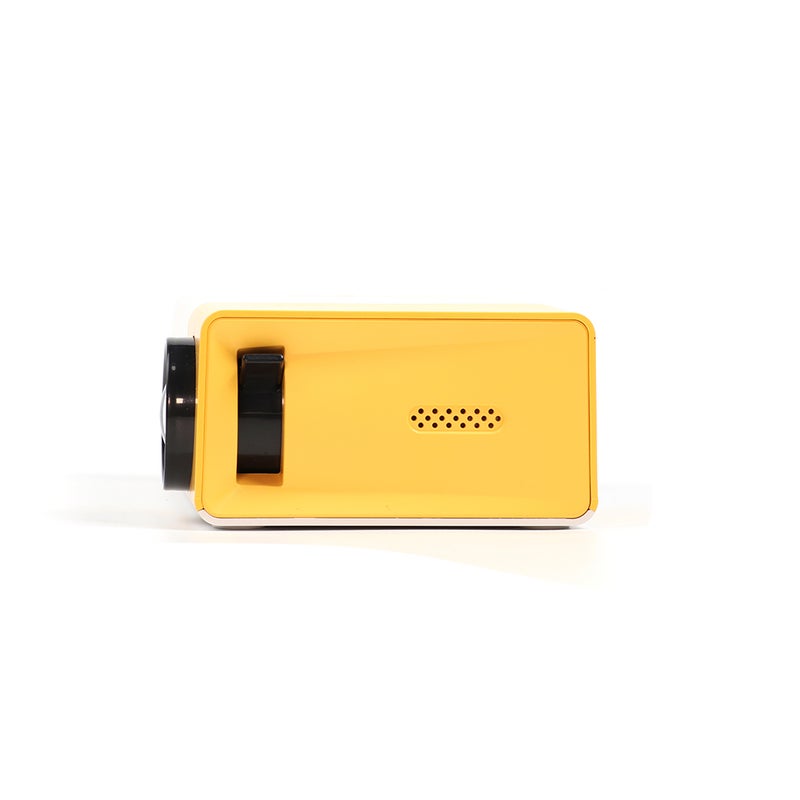 Portable Mini Video Projector 56-LU Yellow&White  - Image 5