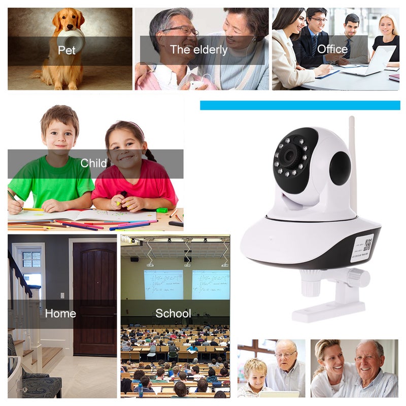 Generic - 1080P HD 2.0 MP Wi-Fi Wireless Pan Tilt PTZ Night Vision IP CCTV Camera With Temperature And Humidity Sensor - Image 1