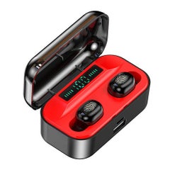 TWS Stereo Wireless Bluetooth Earphone Red/Black