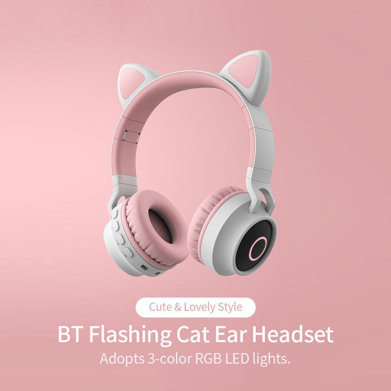 Cat Eared Headset Pink - Image 5