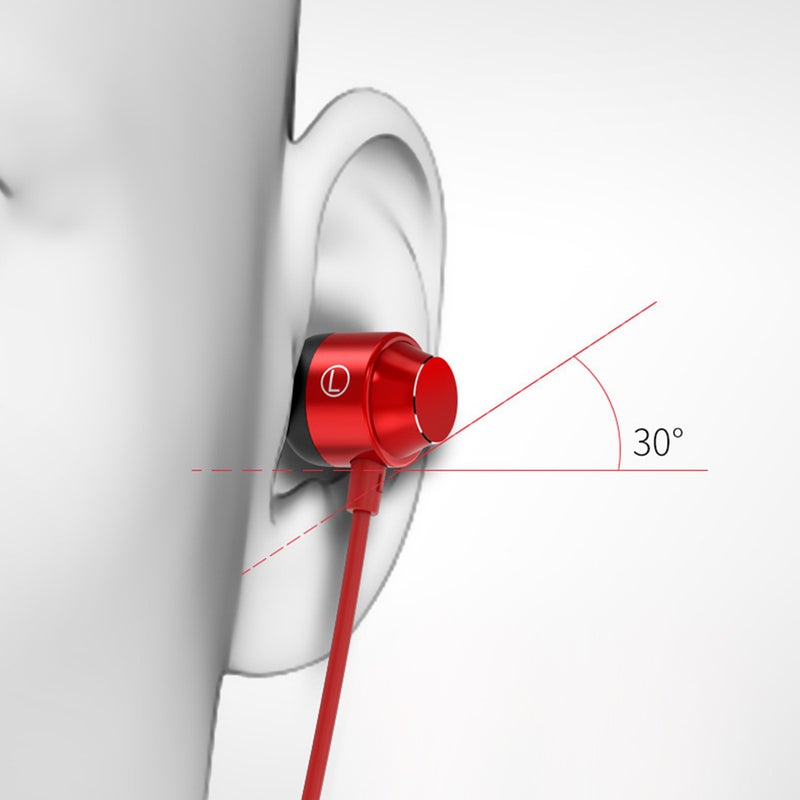 Generic Type-C Wired Magnetic Suction In-Ear Earphones Silver  - Image 3