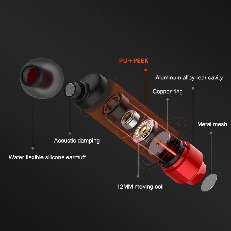 Generic Type-C Wired Magnetic Suction In-Ear Earphones Silver  - Image 4