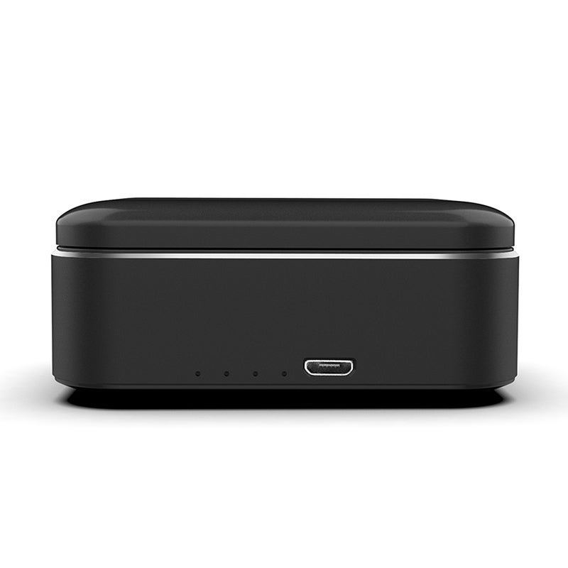 V10 Touch-Controlled Bluetooth Sports Earbuds Black - Image 2