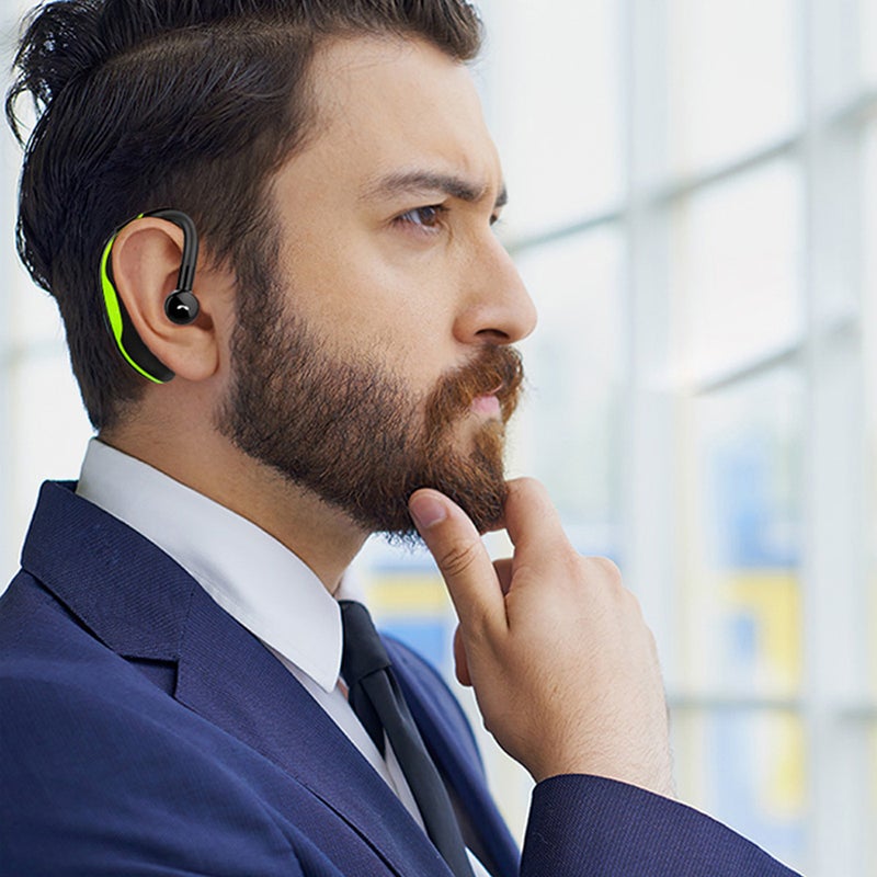 Bluetooth Wireless Stereo Bass Earphones Grey