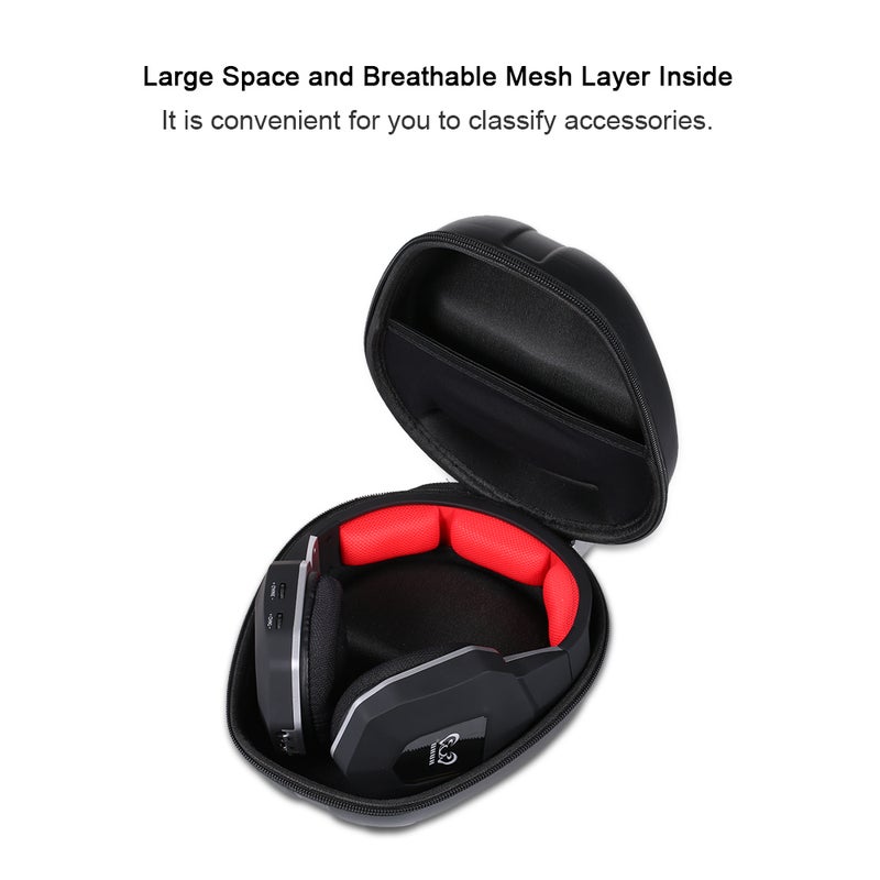 Headphone Carrying Case For Sennheiser/Sony/AKG Black  - Image 4
