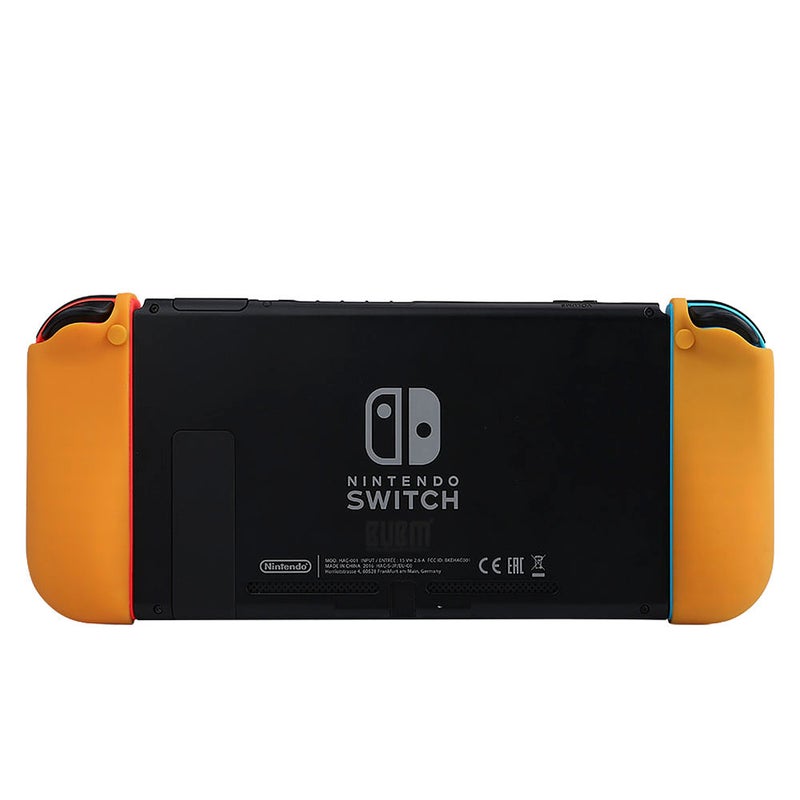 BUBM Protective Game Pad Controller Case For Nintendo Switch Silicone Joy-Con Left/Right Orange - Image 4