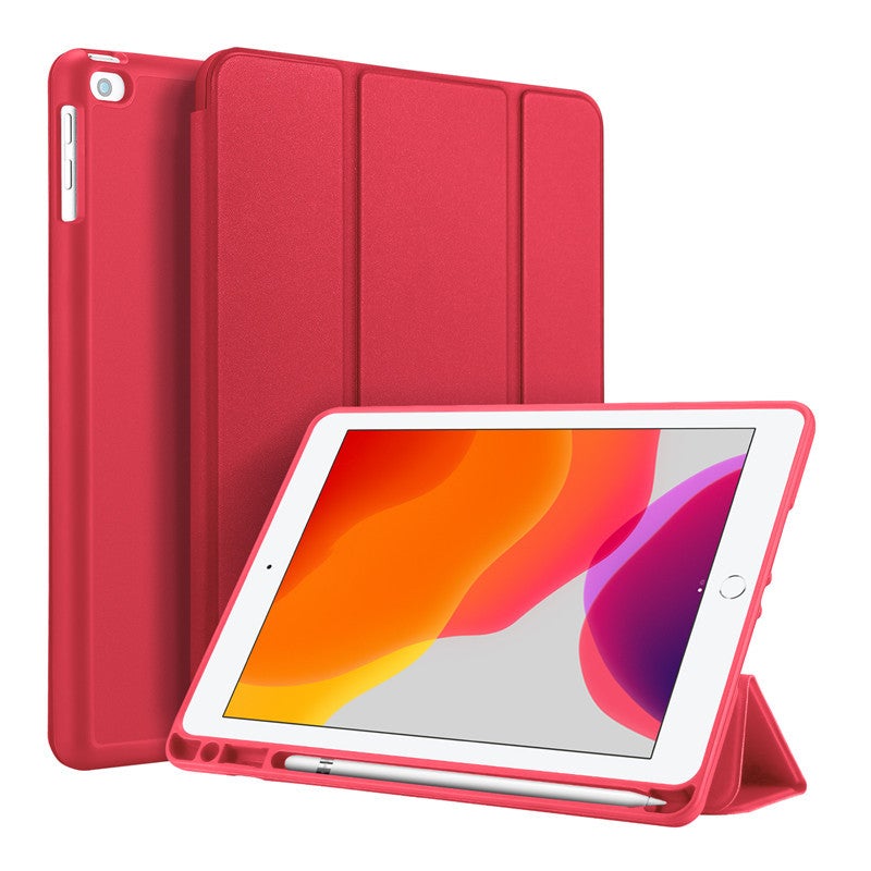 Protective Case Cover For 10.2" iPad7 Red  - Image 1