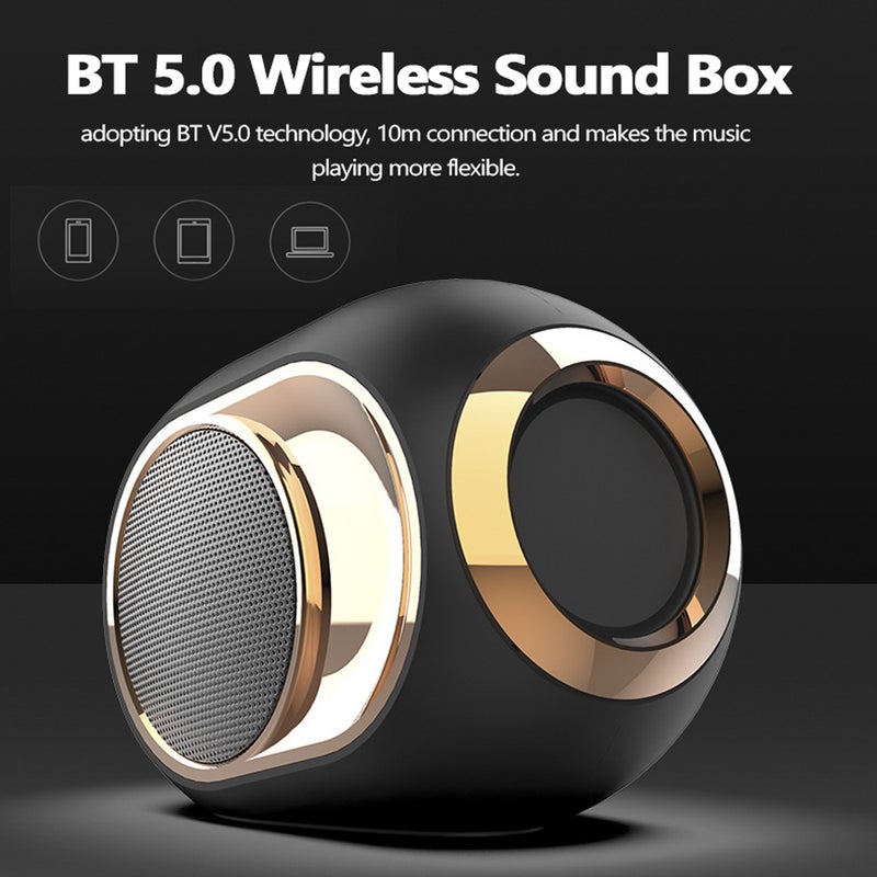 X6 Wireless Bluetooth Stereo Surround Music Bass Portable Speaker Red  - Image 4
