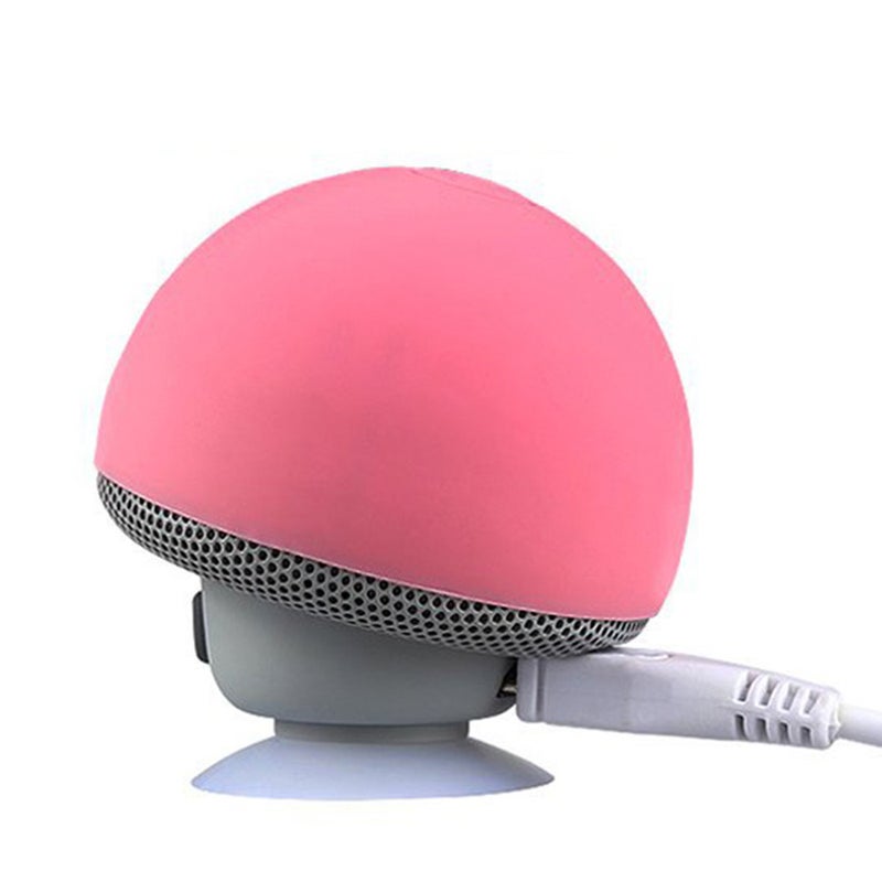 Generic - Cartoon Mushroom Head Portable Bluetooth Speaker Dark blue - Image 1
