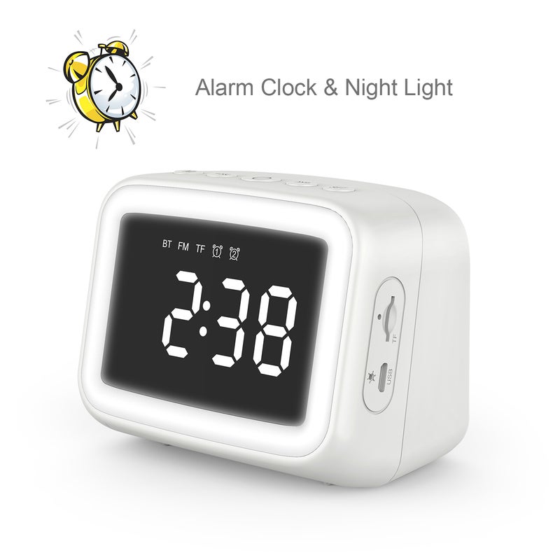 ايه اي سي مكبر صوت BT511 صغير محمول يعمل بالبلوتوث ومزود بمنبه وردي - Image 2