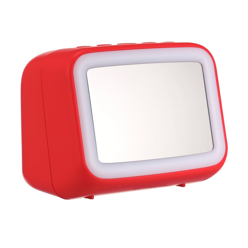 ايه اي سي مكبر صوت BT511 صغير محمول يعمل بالبلوتوث ومزود بمنبه أحمر - Image 4