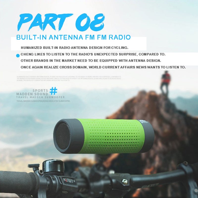 Bluetooth X2 Portable Super Bass 3D Stereo Wireless Speaker Green - Image 3