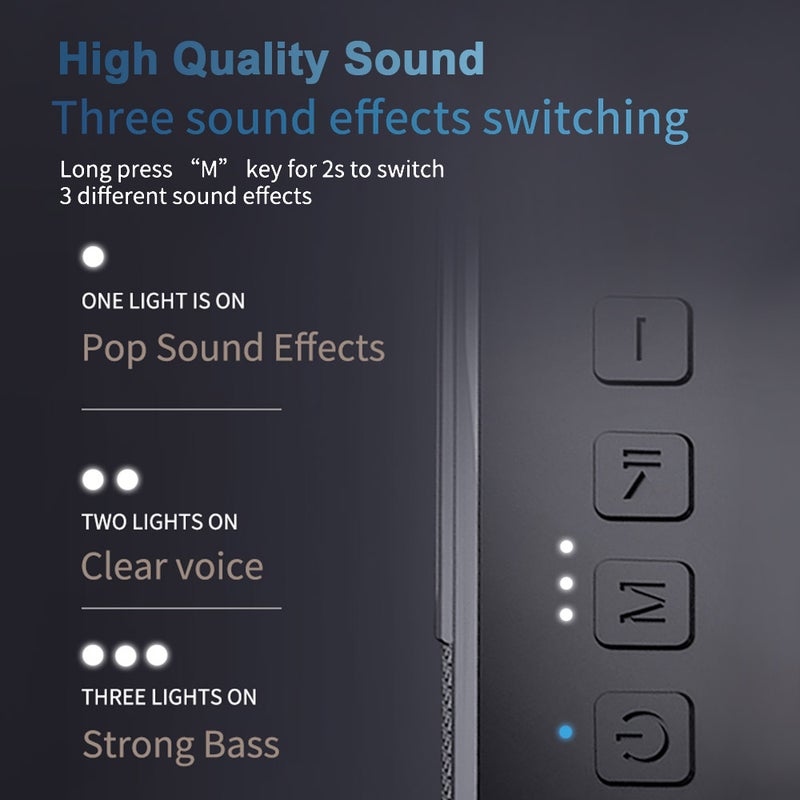 Cyboris - V7 Pro Portable Bluetooth Speaker Blue - Image 1