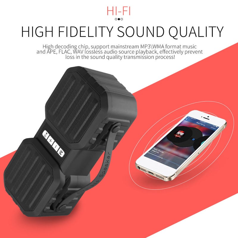 X8 Wireless Bluetooth HiFi Multi-Function TWS Stereo Sound Portable Speaker Green - Image 5