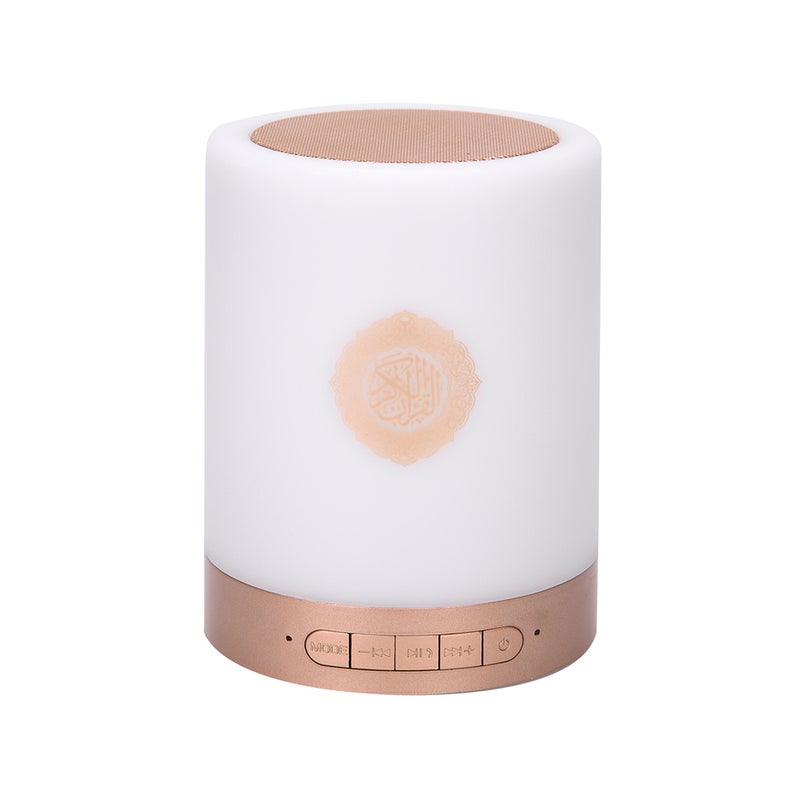 Generic - Wireless LED Portable Bluetooth Speaker Gold - Image 1