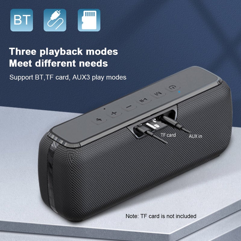 Cyboris - V7 Pro Portable Bluetooth Speaker Blue - Image 1
