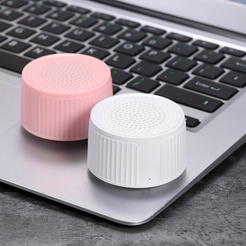 Mini Hands-Free Call Portable Bluetooth Speaker White