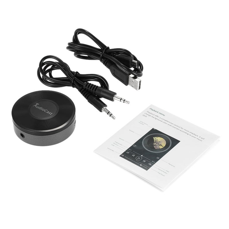 Generic M5 WIFI Audio Speaker LU-V5-497 Black  - Image 1
