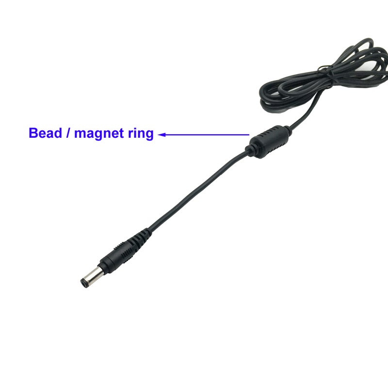 Vacuum Cleaner UK Plug Charger Adapter Black - Image 2