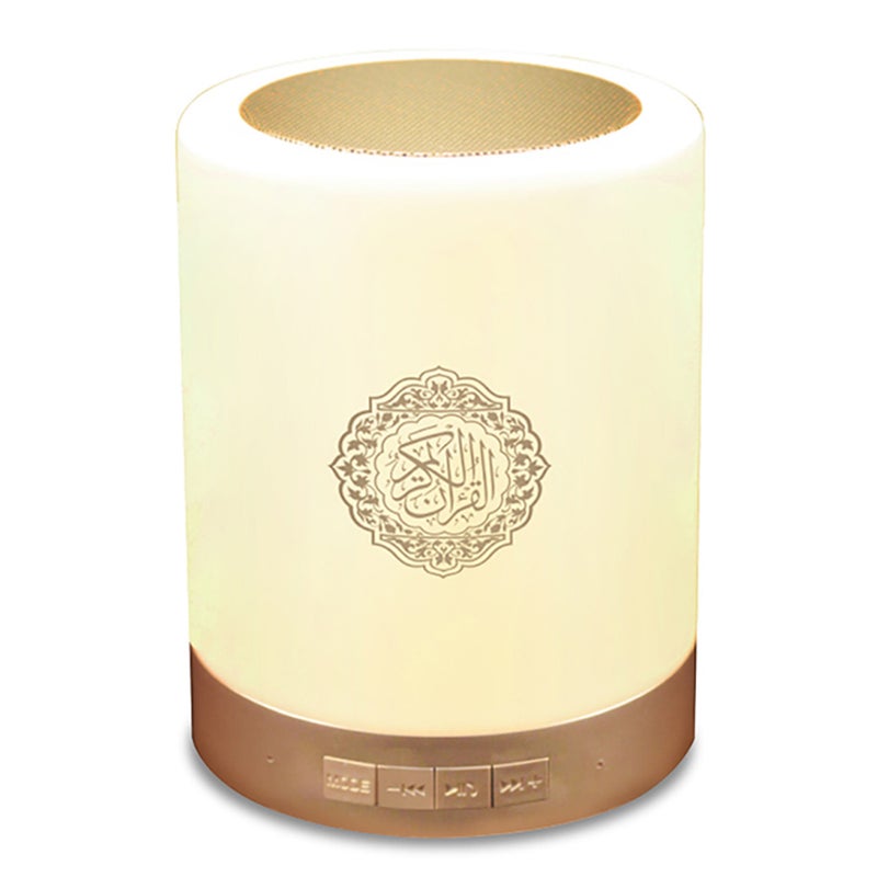 Colourful Lighting Bluetooth Wireless Speaker White/Brown/Light Yellow  - Image 2