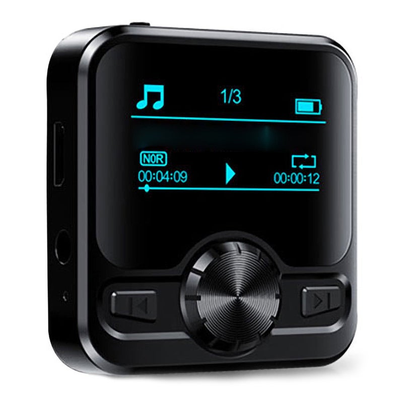 Portable Bluetooth MP3 Player LU-V5-618 Black - Image 4