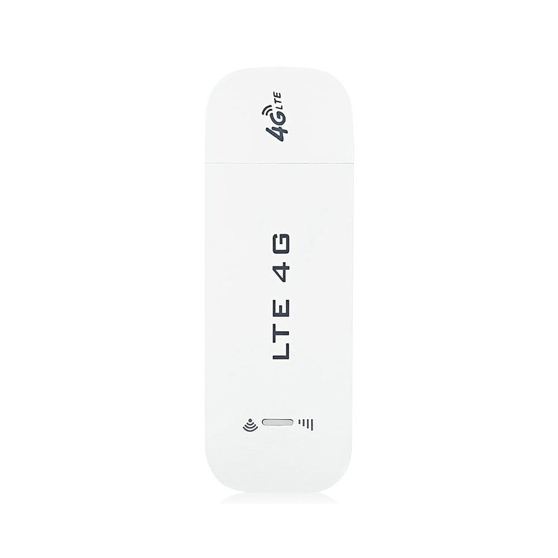 راوتر واي فاي بمنفذ USB صغير ومحمول يدعم تقنية 4G LTE أبيض  - Image 1