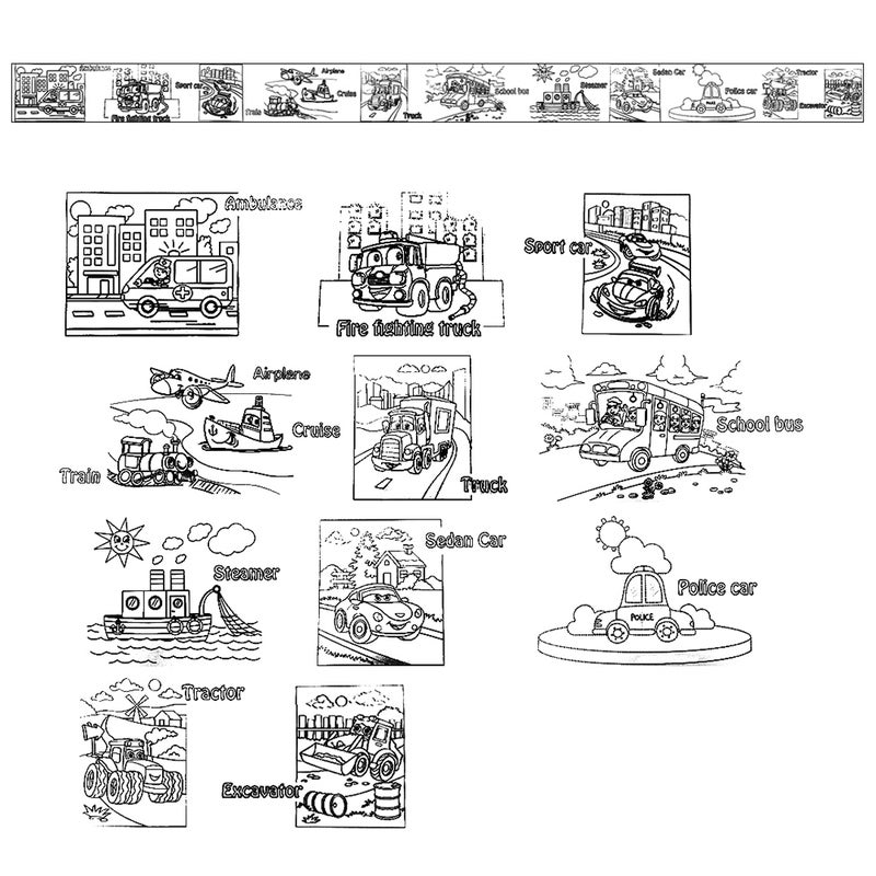 لعبة أوراق تلوين سكرول لتنمية الذكاء متعدد الألوان - Image 1