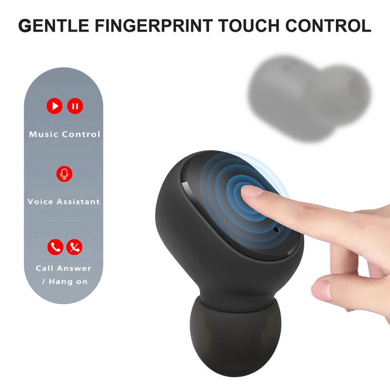 سماعة أذن لاسلكية للسيارة أسود - Image 4