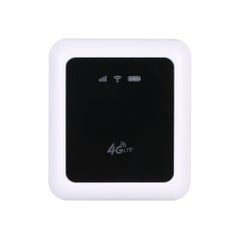 Portable Hotspot MiFi 4G Wireless Wifi Mobile Router FDD 100M With Power Bank White/Black