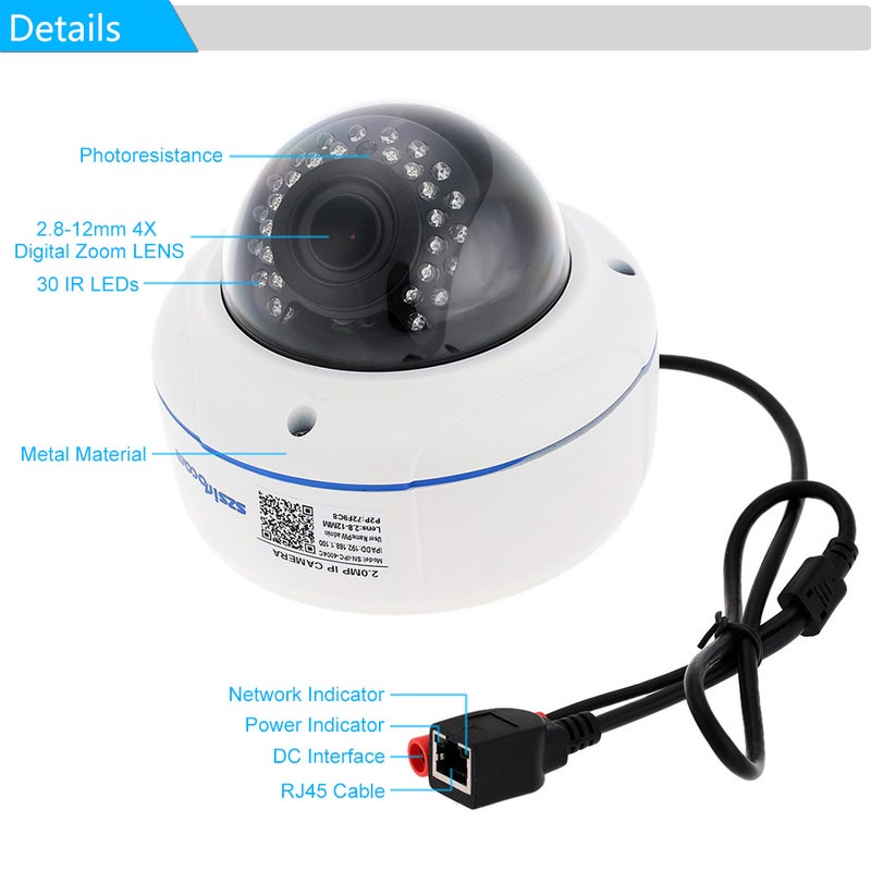 Szsinocam - Digital Zoom IP Camera - Image 1