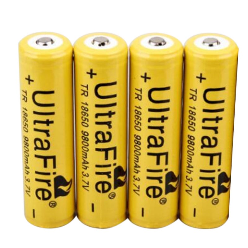 4-Slots USB Battery Charger Black - Image 5