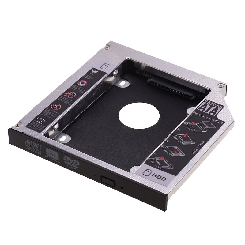 SSD Adapter HiFi HDD Hard Drive Caddy SATA To SATA 2nd SSD Enclosures Case Tray Multicolour - Image 5