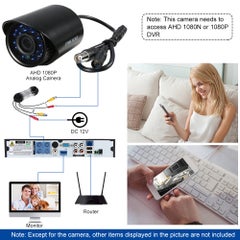 1080P HD AHD Bullet 2.0 MP 3.6mm 24 Array IR LED Night Vision NTSC System Analog CCTV Camera - v1601523657/N40850371A_2