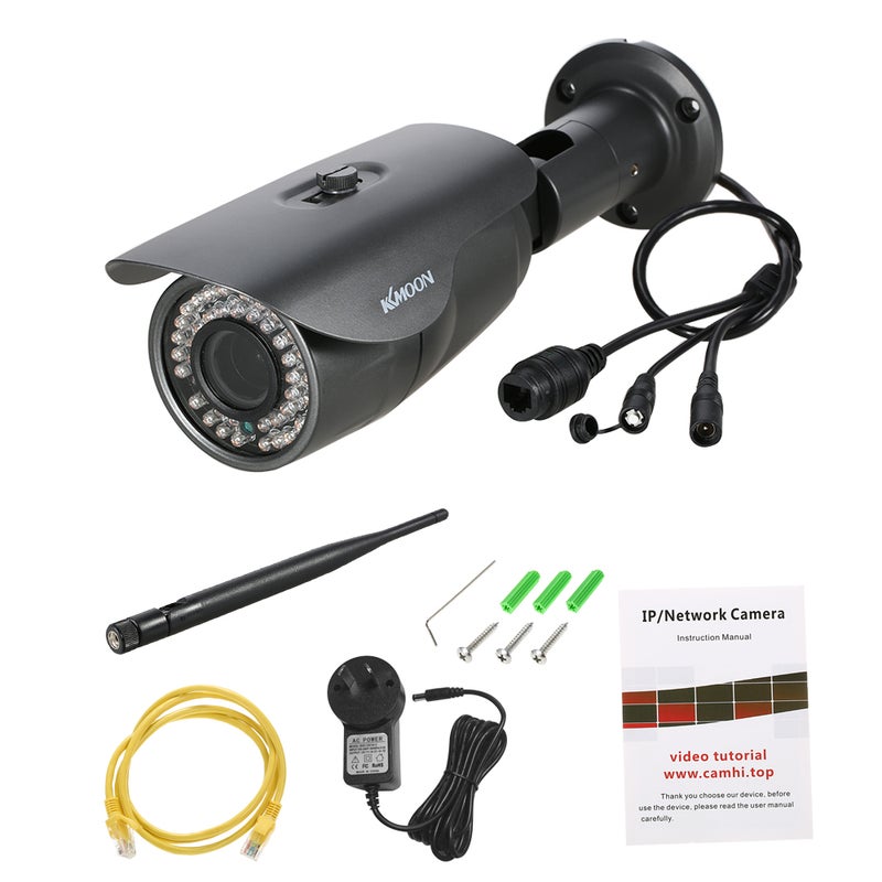 KKmoon High Definition Weatherproof Bullet IP Camera - Image 1