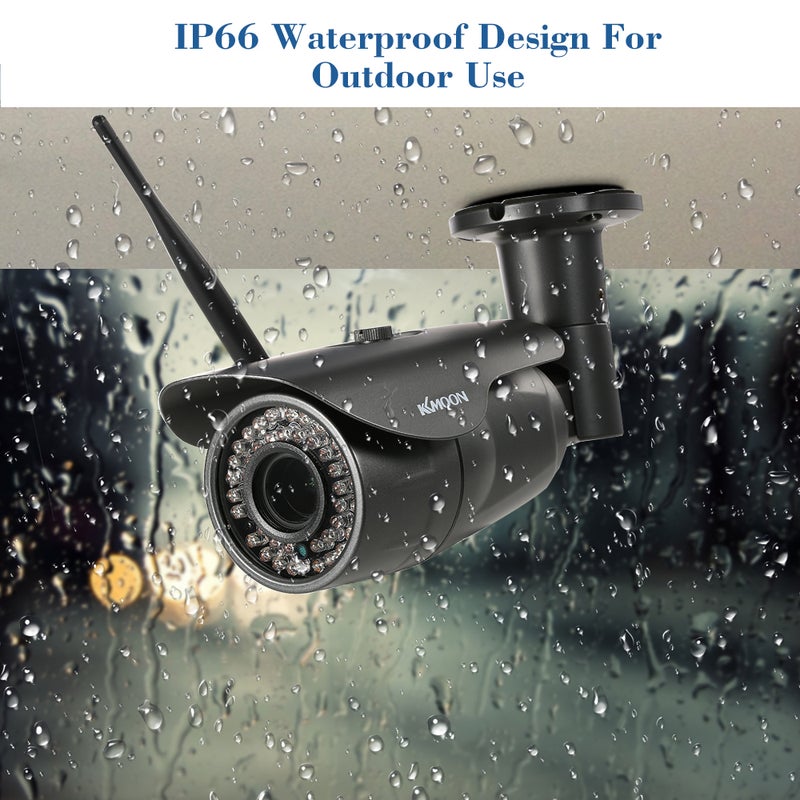 KKmoon High Definition Weatherproof Bullet IP Camera - Image 2
